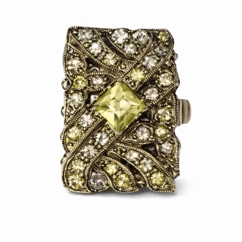 VINTAGE Rhinestone Necklace Clasp